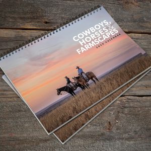 Cover of the 2024 Cowboys, Horses and Farmscapes calendar